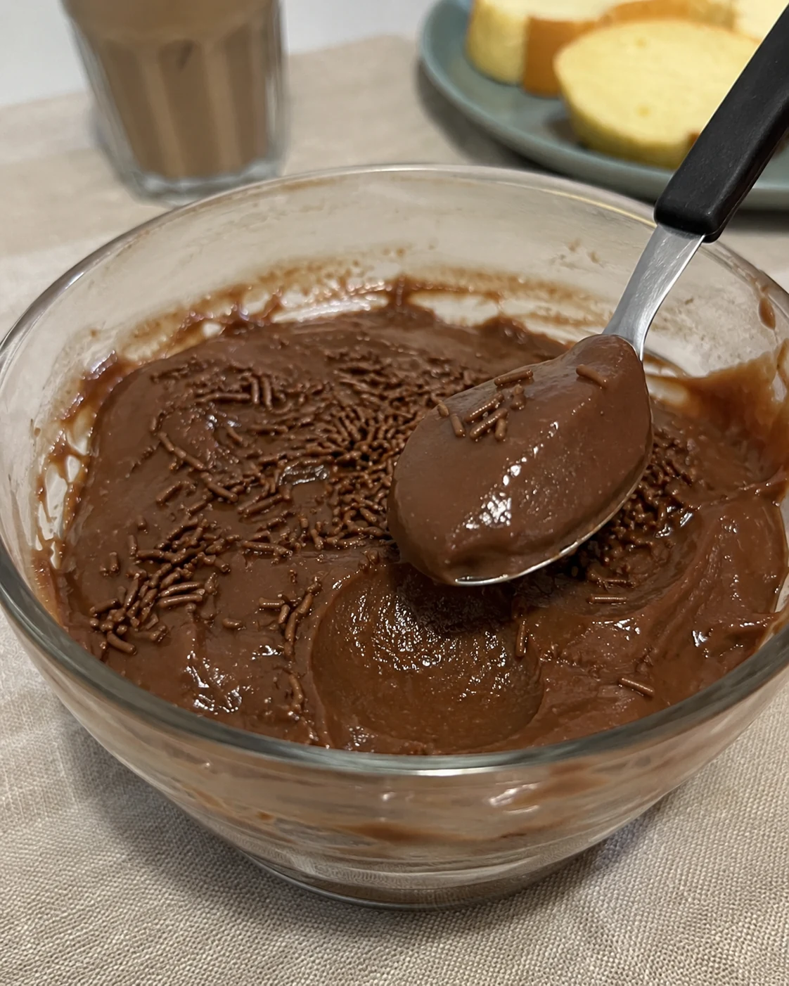 Brigadeiro de colher de chocolate